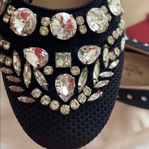 EUC VALENTINO GARAVANI RHINESTONE PUMPS - Picture 9 of 14